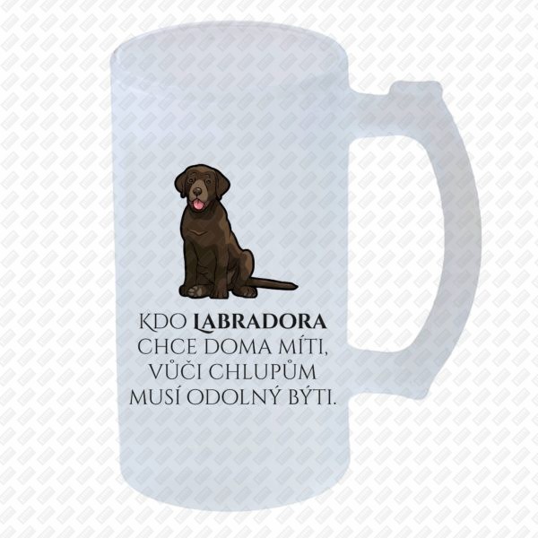 Matný korbel - Labrador