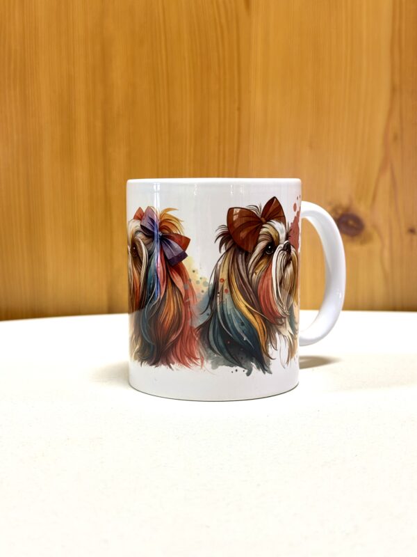 Hrneček shih-tzu watercolour